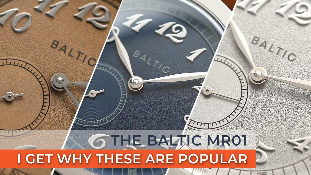 Hands on with all Baltic MR01 colours. Beautiful vintage dress watch vibes !