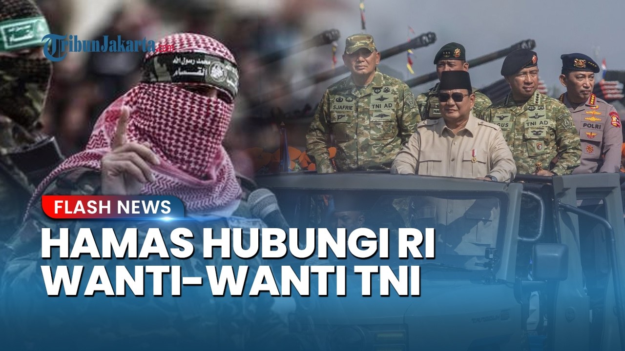 Hubungi RI! Hamas Wanti-wanti Agar Pasukan TNI Tidak Bergesekan dengan Sayap Militer Al-Qassam
