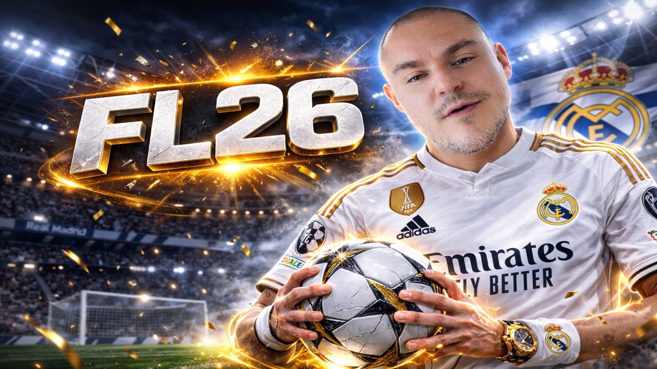 FUTBOL LIFE 2026 | REAL MADRID Vs BENFICA | PC