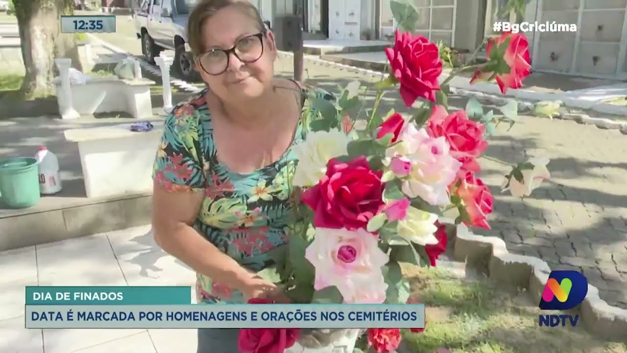 Dia de Finados é marcado por homenagens e orações nos cemitérios