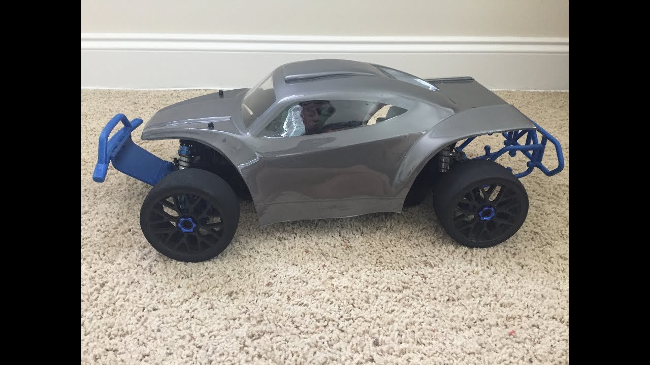 How to Paint an RC Car Body: JConcepts BAJR Slash 4x4 BUILD #15