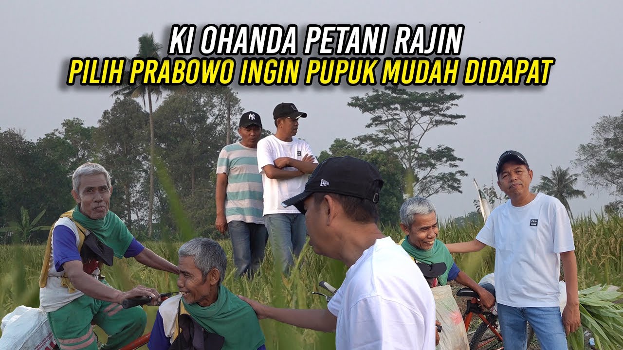 TETAP SETIA DGN SEPEDA TUA | KI OHANDA BISA KALAHKAN KDM SOAL SAWAH BEBAS HAMA