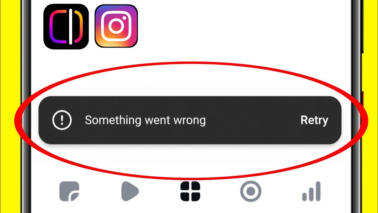 Fix Instagram Edits App Something Went Wrong Retry Error Problem 