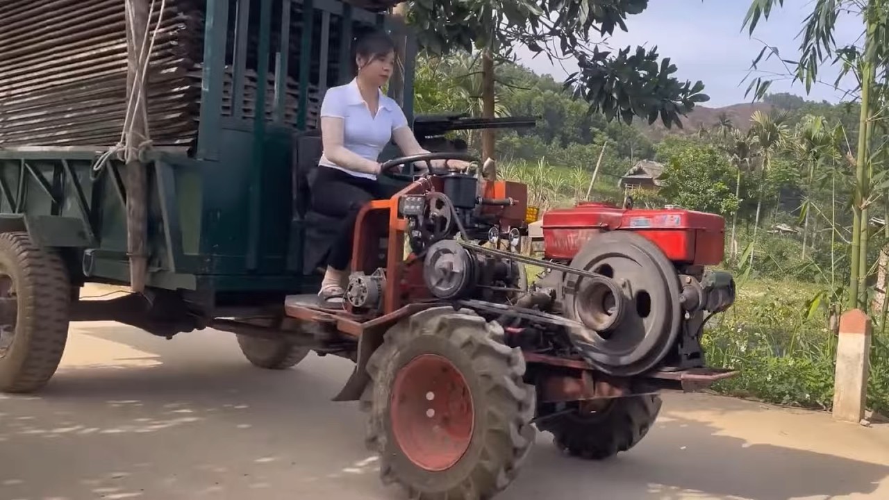 Talented 18-Year-Old Genius Girl Shows Incredible Heavy Cargo Truck Driving Skills