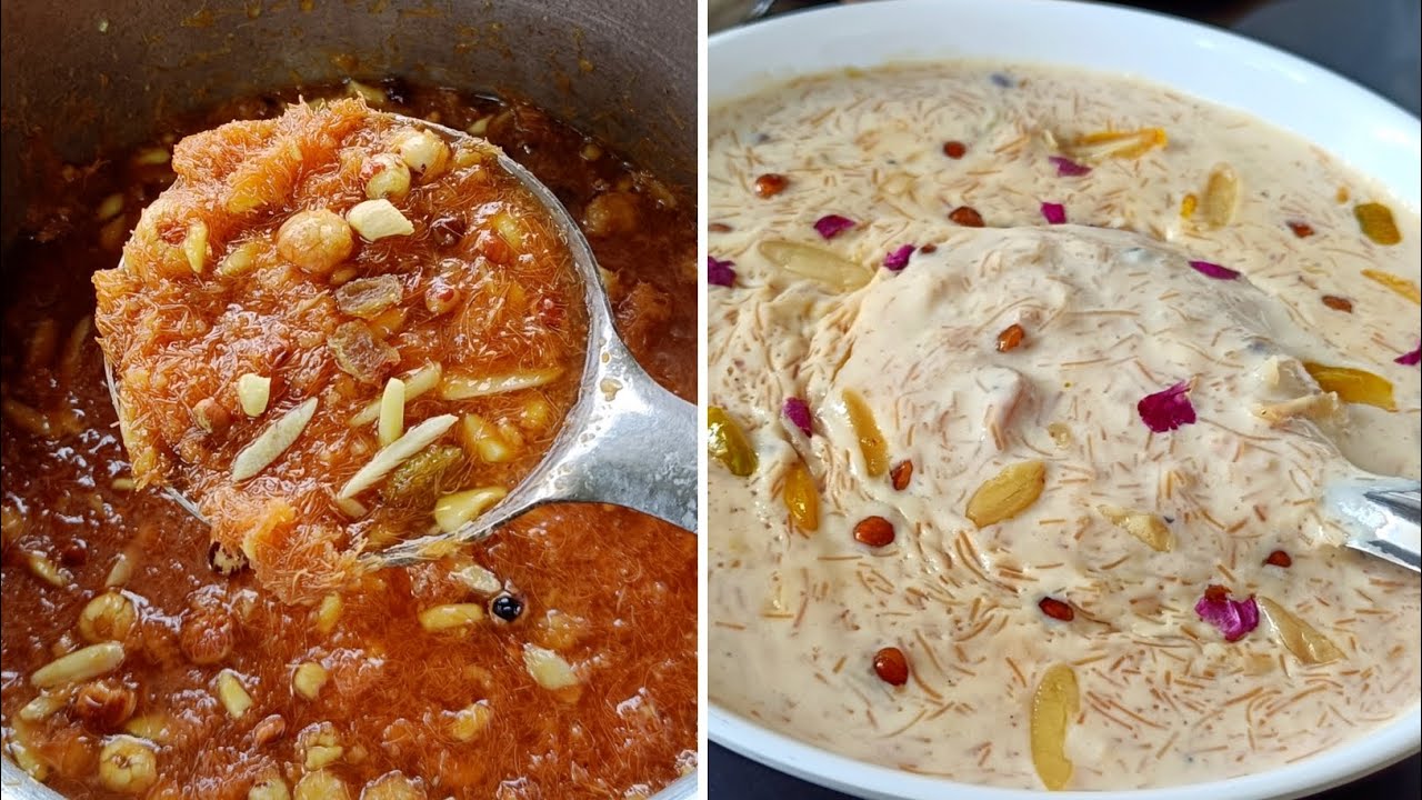 Eid Dawat Special 💥 Sheer Khurma + Kimami Sevai | Traditional & Quick Recipes