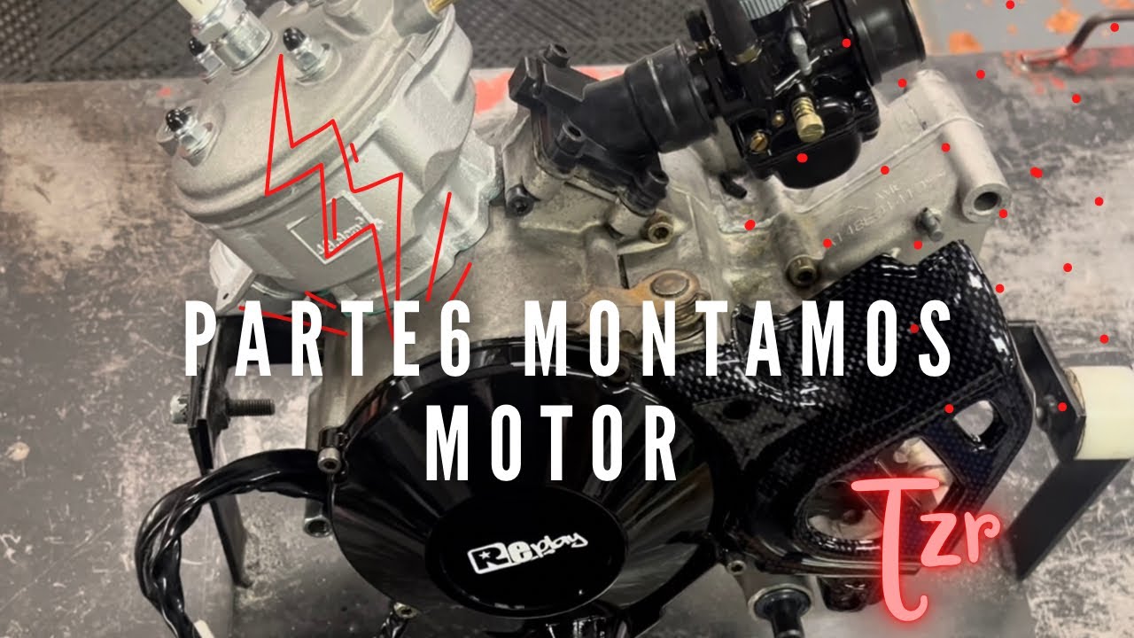✅// PROYECTO YAMAHA TZR //PARTE 6// MONTAMOS EL MOTOR AM6 //✅