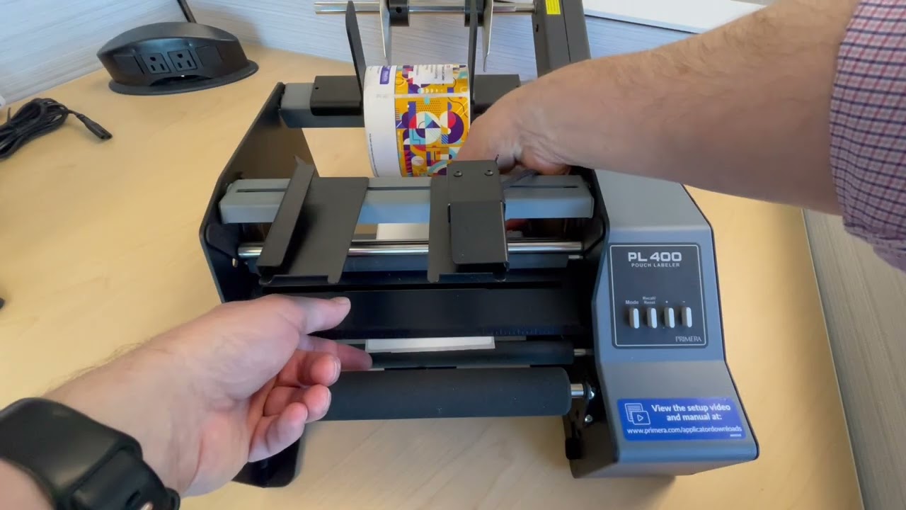 Primera PL400 Pouch Labeler Setup Video (Updated)