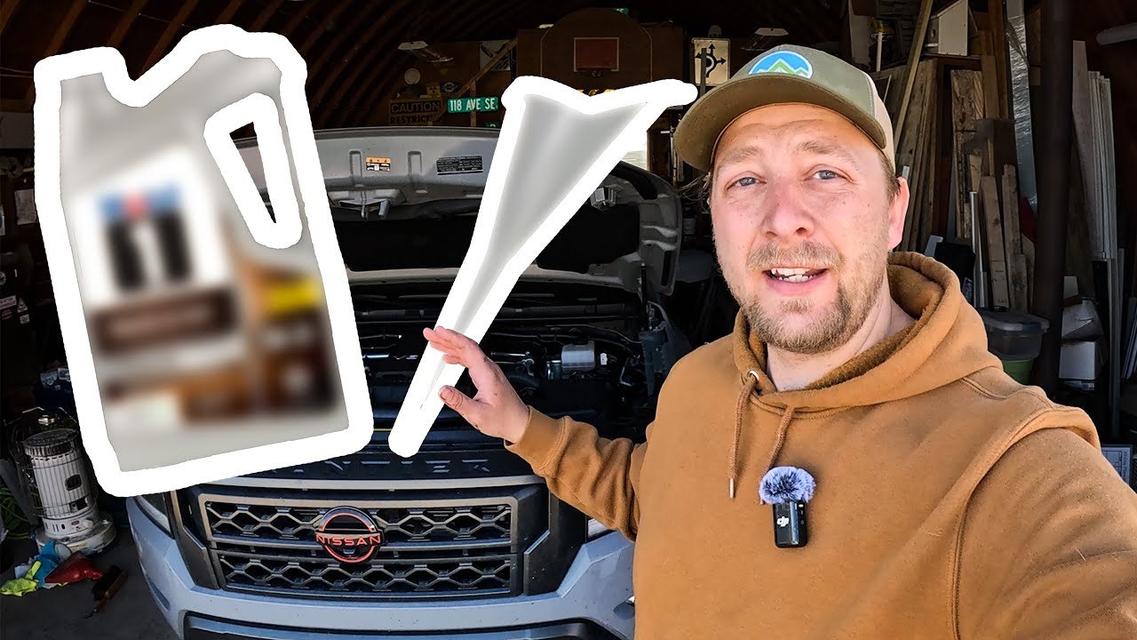 How to Perform an Oil Change on a 2022 Nissan Frontier PRO4X