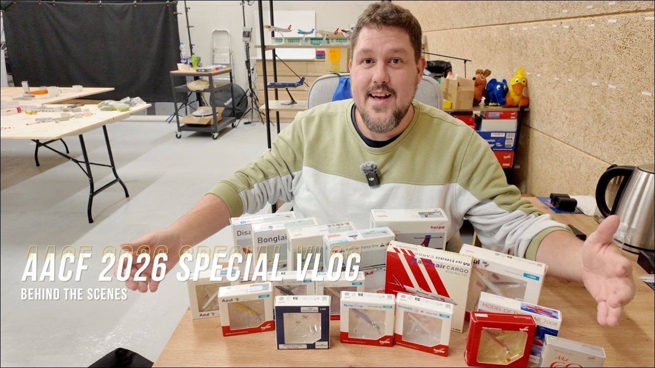 Unboxing the models I got at Europes biggest model fair! | AACF 2026 Vlog