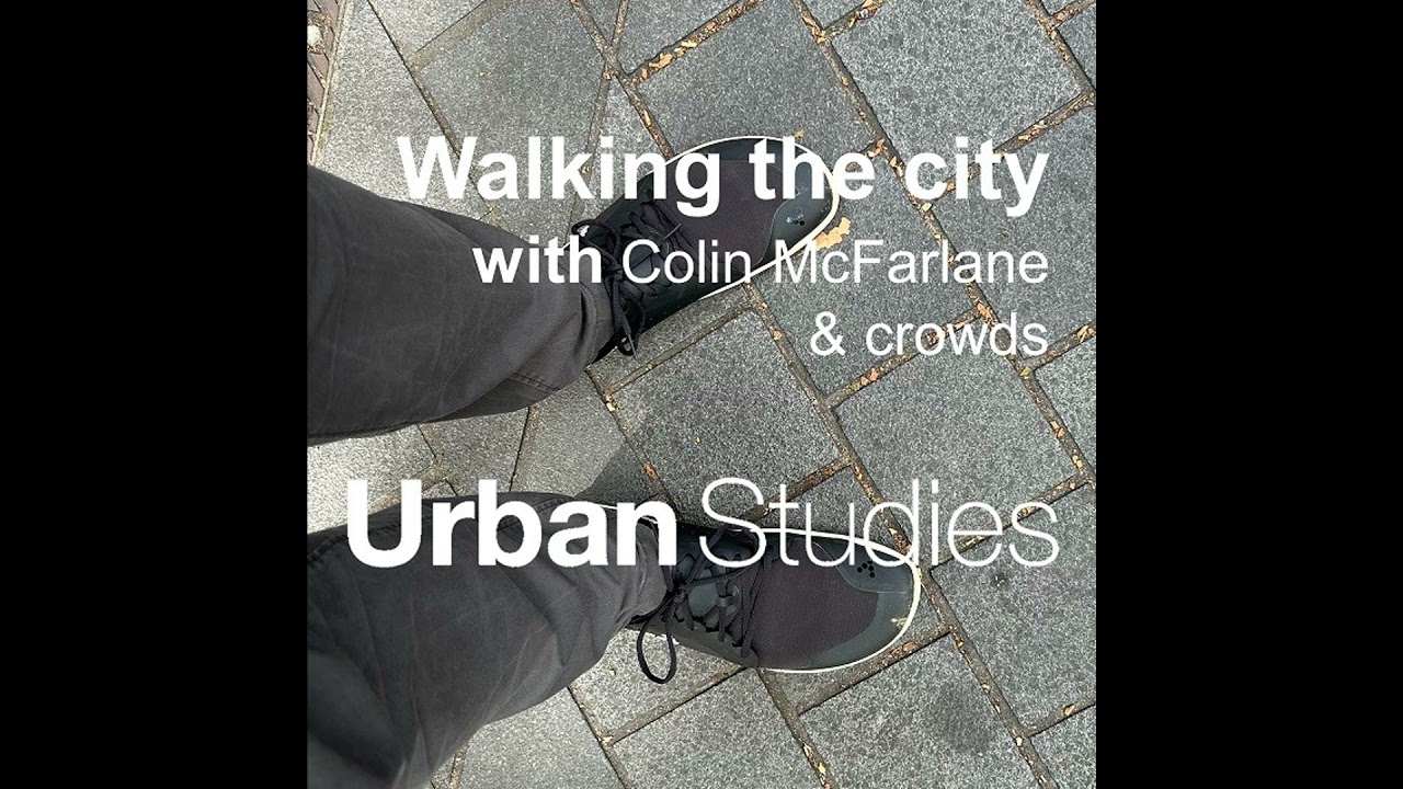 1. Walking the city with… Colin McFarlane and crowds