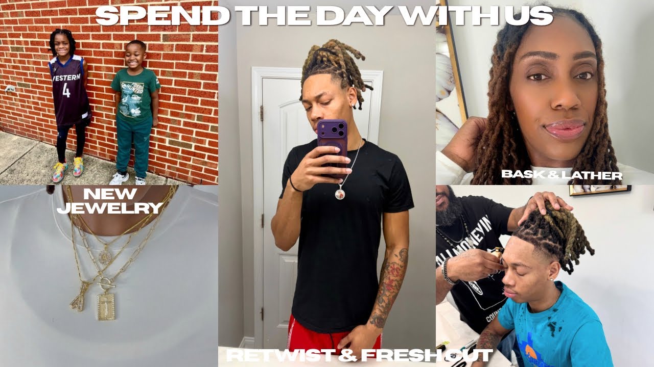 Vlog: Being a Mom + Loc care & what I bought from Sephoras + J retwist & cut #vlog 
