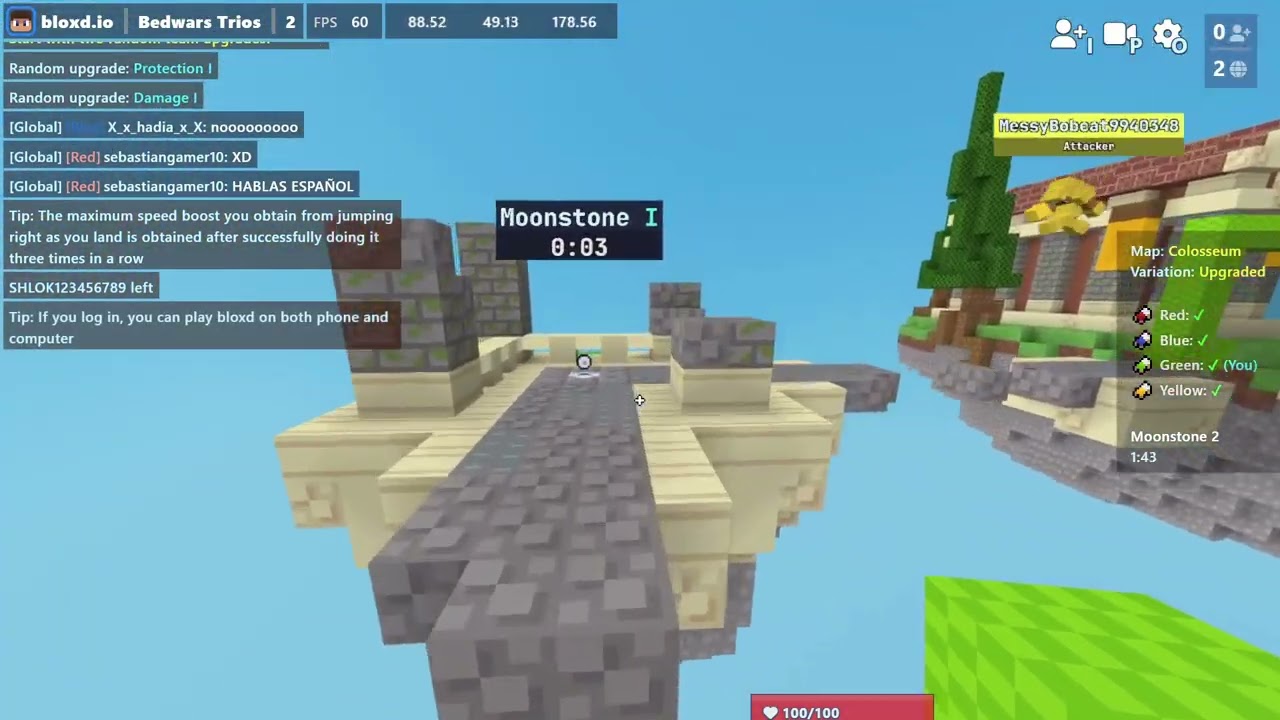 BEDWARS TRIO GEWONNEN :)