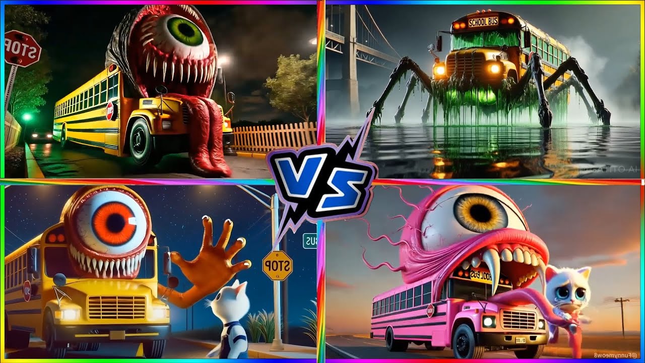 Monster School Bus Eater | Coffin Dance Song (COVER) 