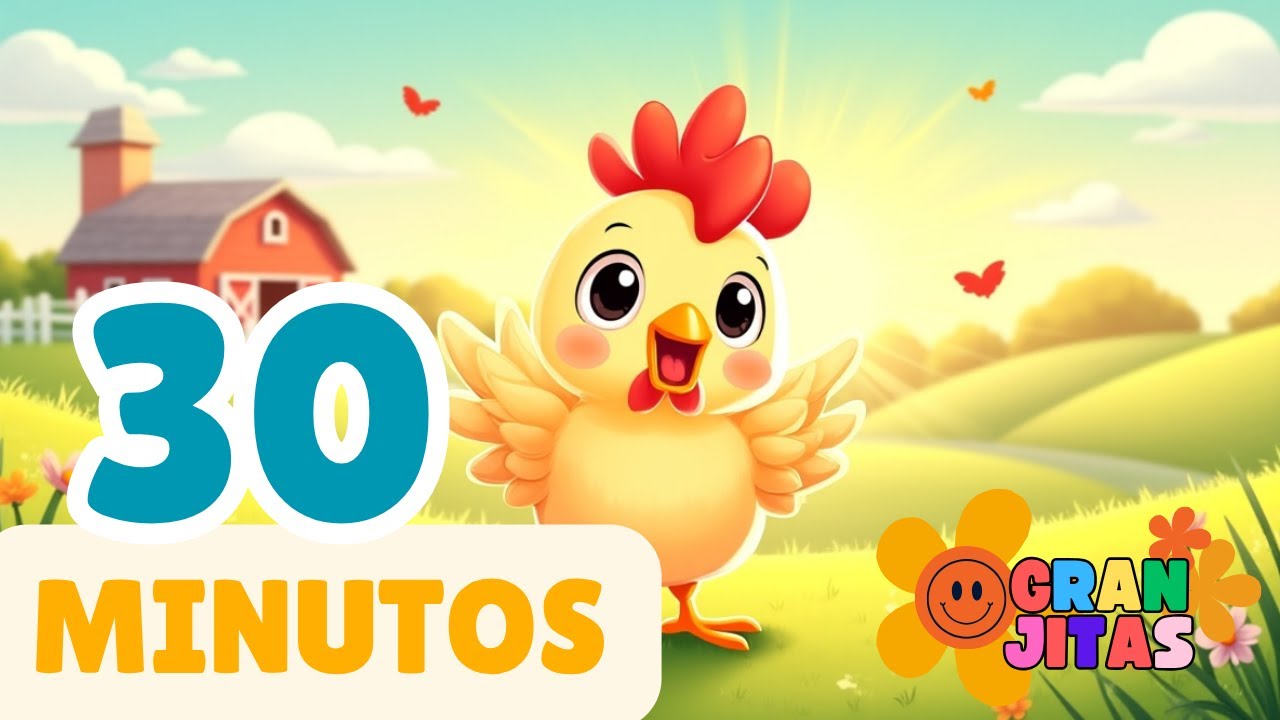 Musica Infantil Granjitas 25📚🎶🐓 Kikirikí por el mundo – Música infantil con Coco en todas partes