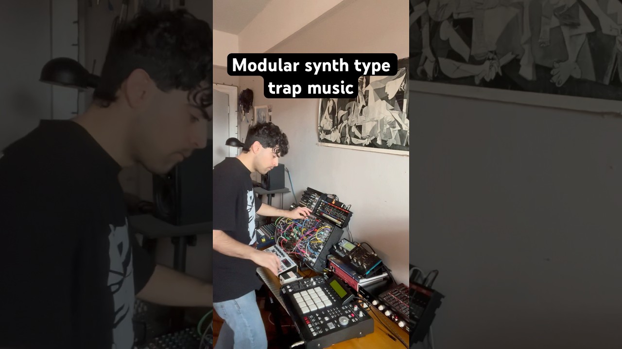 Trap beats + modular synth 