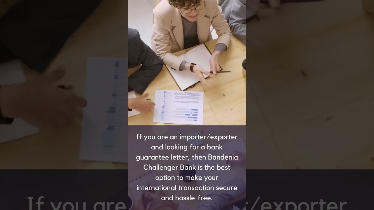 Bank Guarantee Letters Offered by Bandenia Challenger Bank
