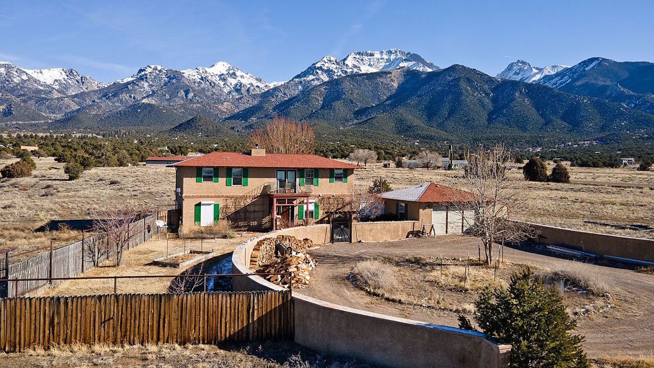 Crestone Real Estate | 1552 Camino Real, Crestone CO | Unique Mountain Home