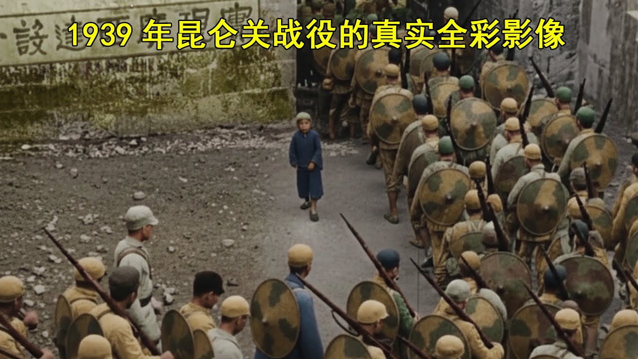 3D动画还原昆仑关血战：中国铁甲师首次亮剑，日本王牌师团被打到啃树皮