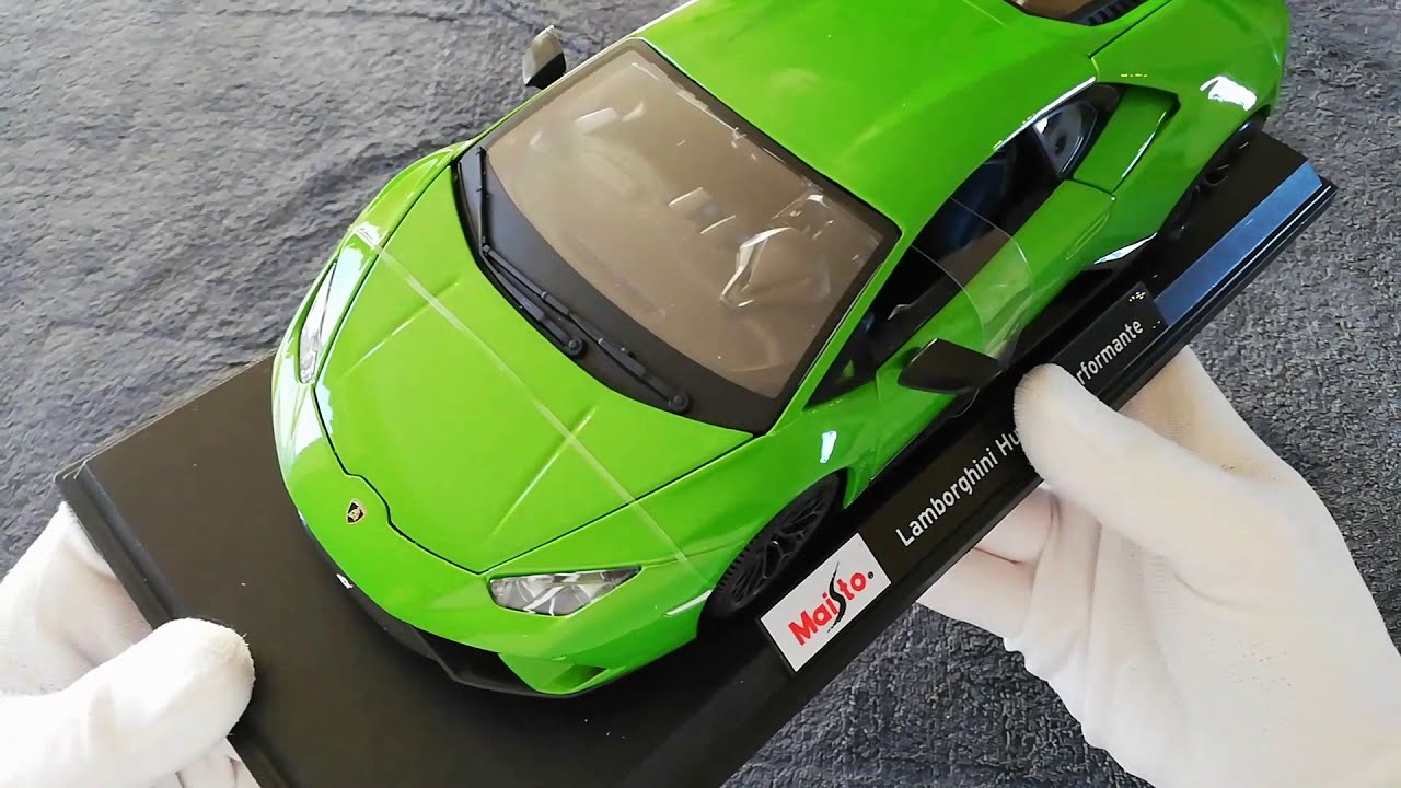 UNBOXING maisto 1:18 Lamborghini Huracan Performante