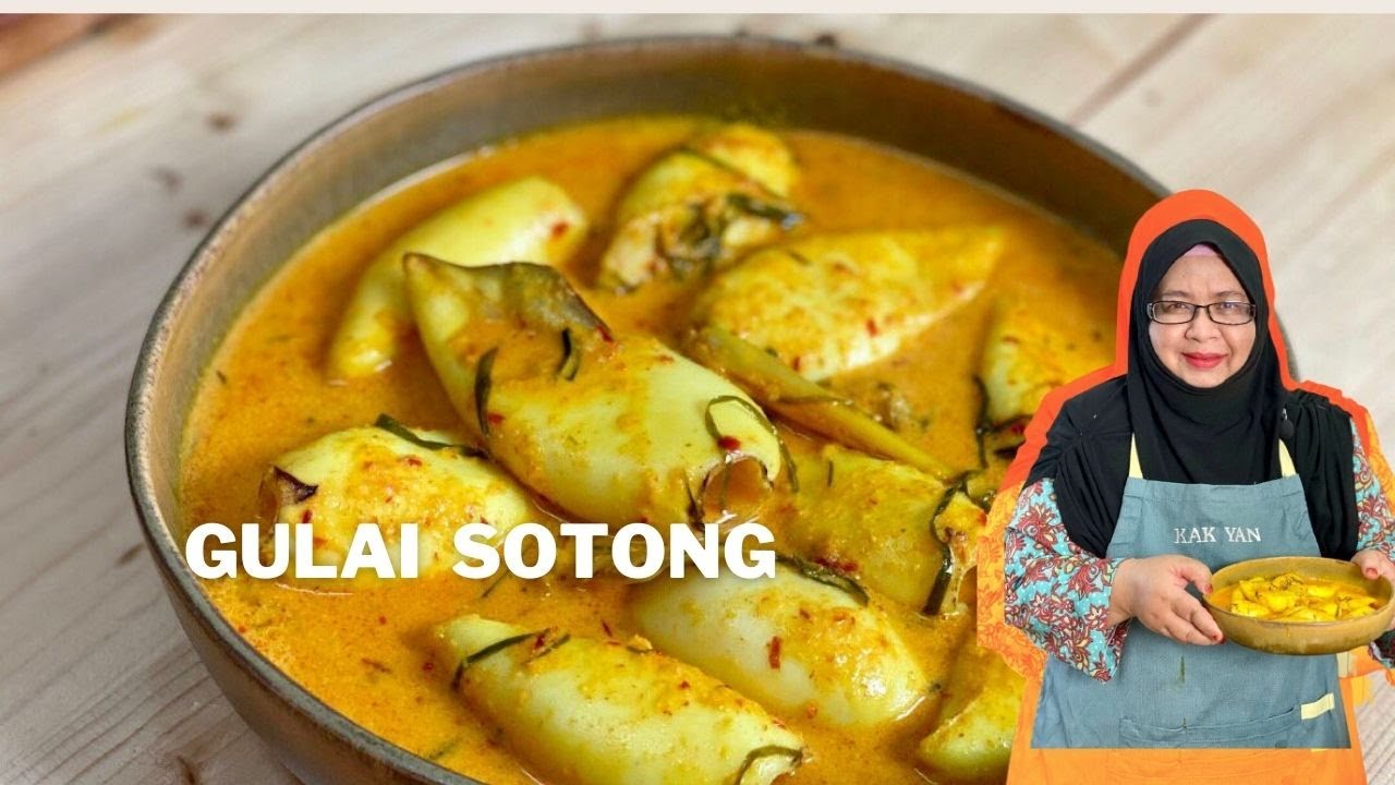 Gulai Sotong | Resepi Gulai Sotong | Gulai Sotong Special.