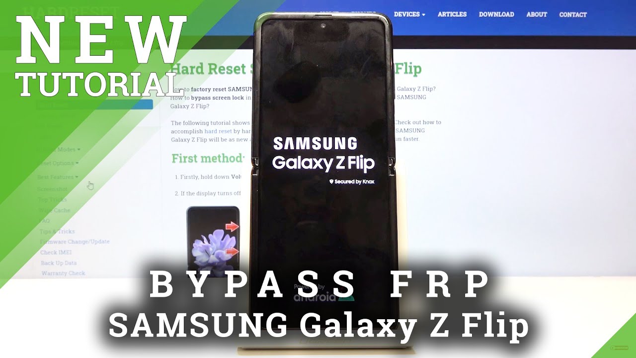 Как обойти проверку Google на SAMSUNG Galaxy Z Flip - разблокировка FRP