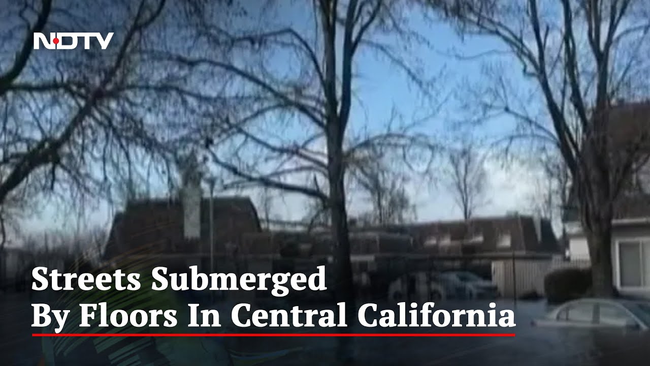 Streets Submerged In Central California After Floods | The News
