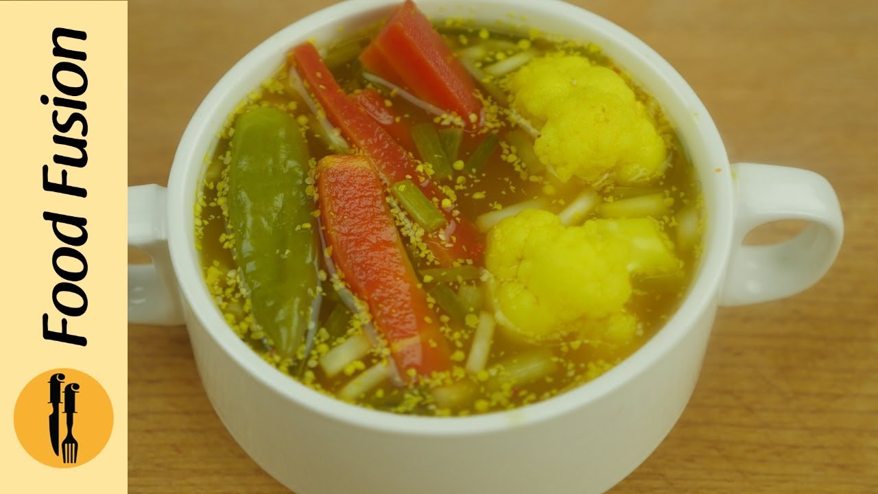 Mix Vegatable Achar (Pickle) Recipe By Food Fusion