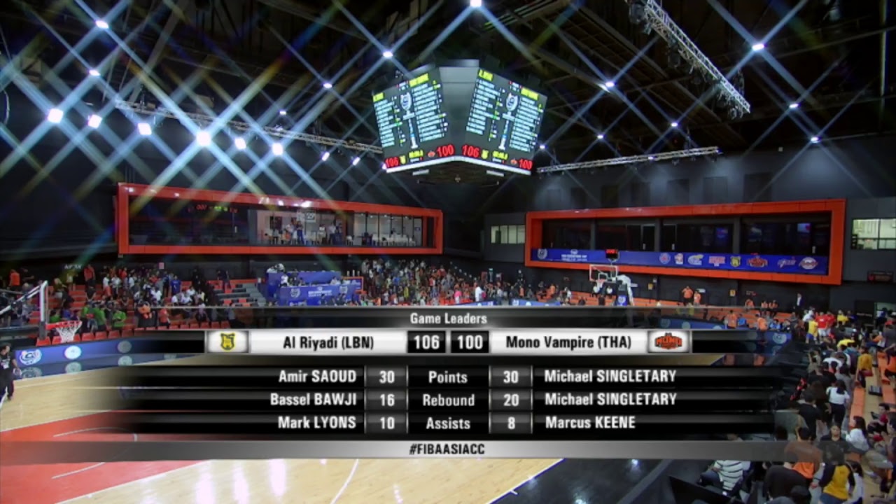 IVE - Al Riyadi v Mono Vampire Basketball Club - UNLISTED