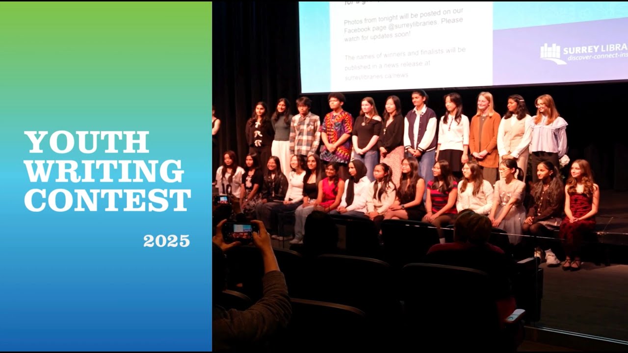 Celebrating Young Writers: 2025 Youth Writing Contest winners announced | Surrey Libraries