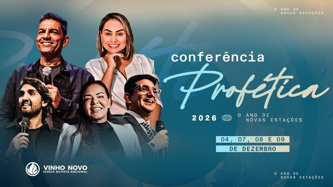3 Dia Conferencia Profética - Tarde - O Ano de Novas Estações  08/12/2025