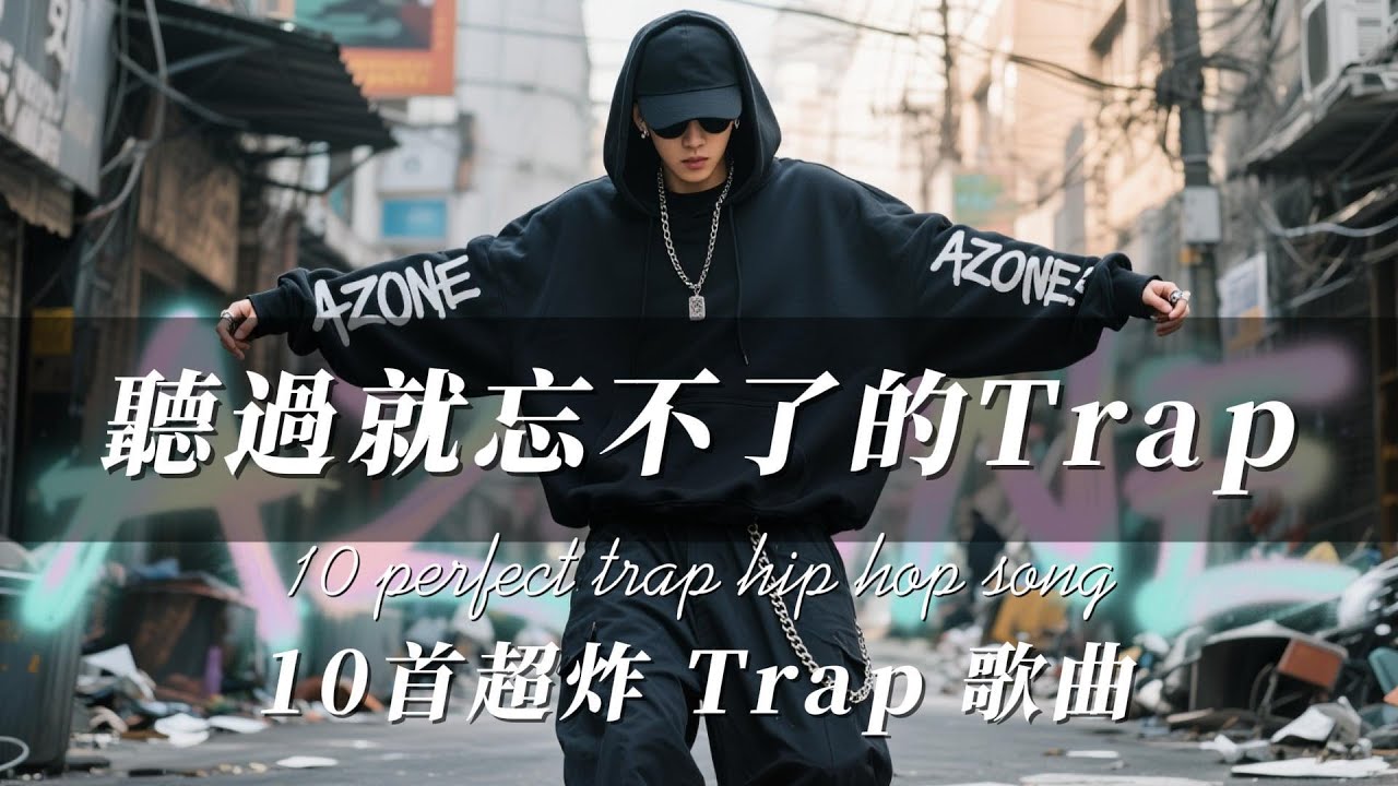 聽過就忘不了的TRAP | 10首超炸重低音說唱｜街頭主宰者的BGM