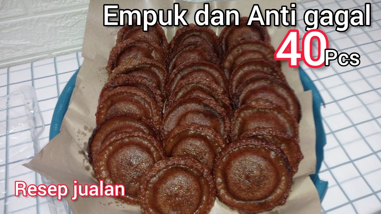 CARA MEMBUAT KUE CUCUR GULA MERAH EMPUK DAN ANTI GAGAL