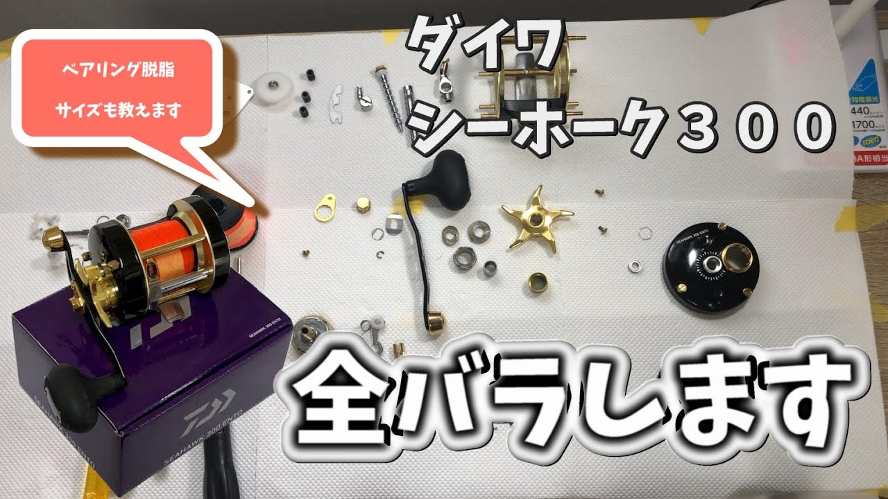 「シーホーク300」ゆっくり全バラのポイントを紹介