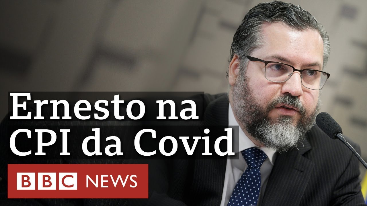 CPI da Covid: Ernesto Ara&uacute;jo nega atritos do Brasil com a China
