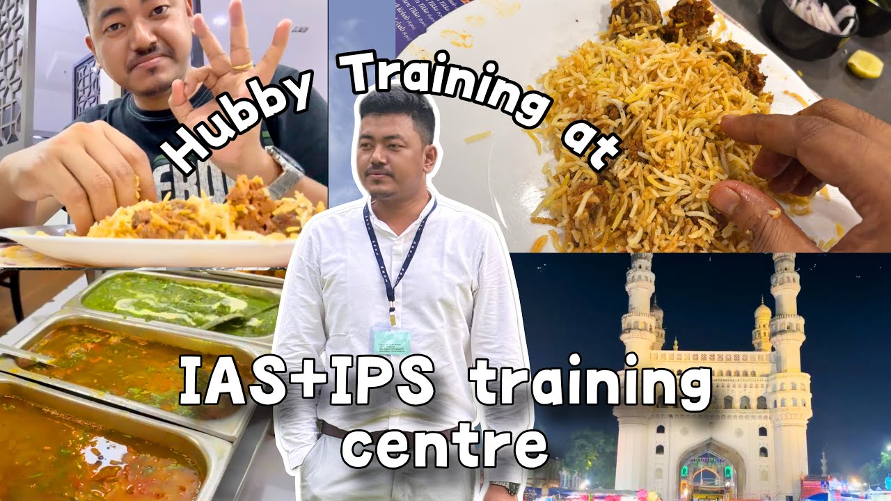 Hubby went to ASCI Bella vista- Hyderabad training // a day in life of My hubby Rahul 😍🩷