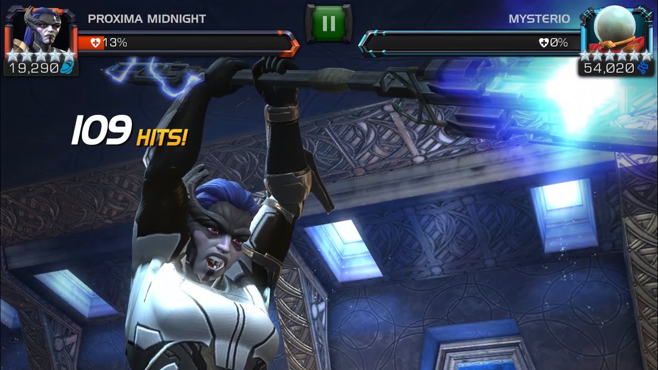 6.3.3 Acid Wash Mysterio Solo with Proxima Midnight