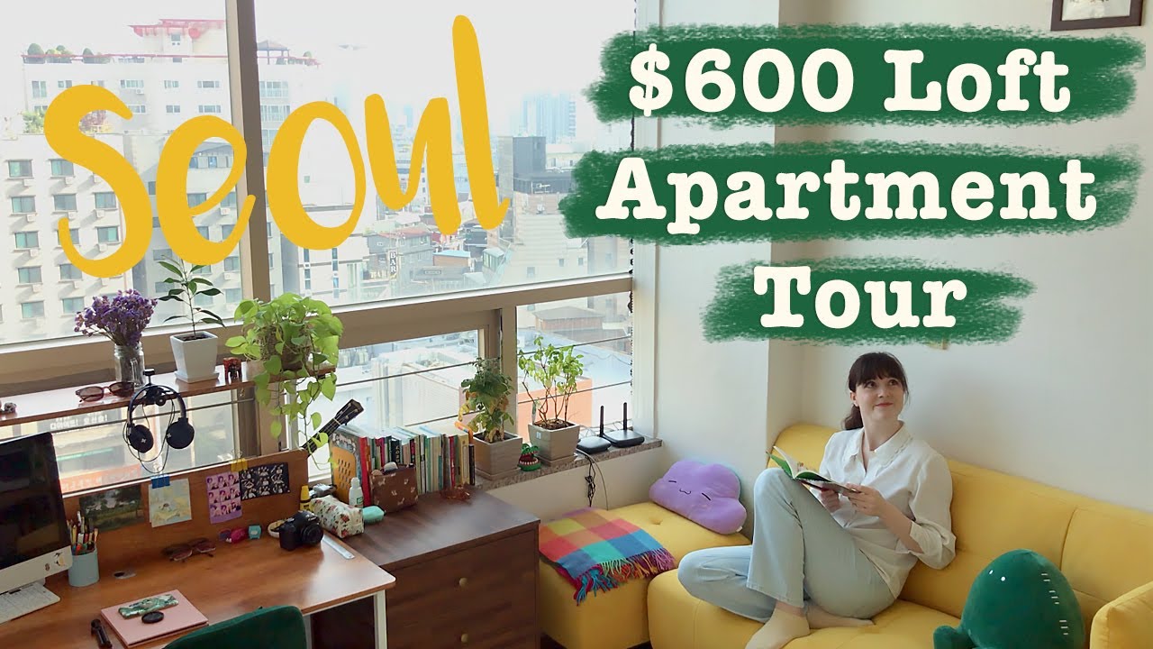 Double Apartment Tour - Moving to my new 복층 loft apartment in Seoul