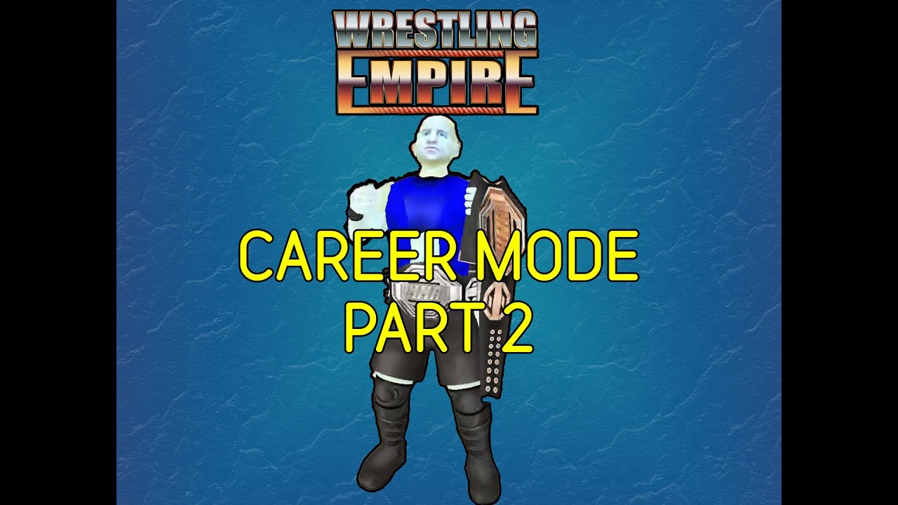 Winning the AEW world title in WRESTLING EMPIRE (ENDORPHIN WRESTLING EMPIRE CAREER MODE PART 2)