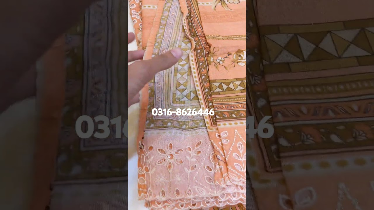 Bin Saeed Lawn Cotton ChikanKari Collection 2024|Winter Collection