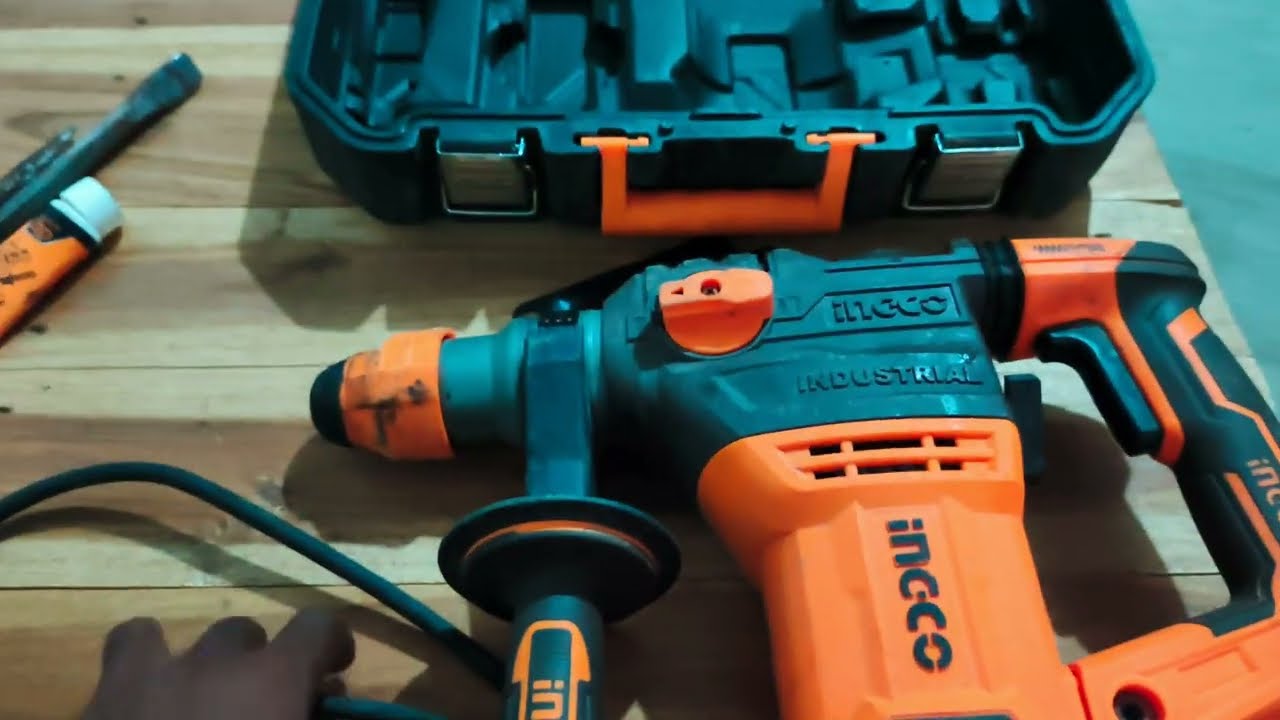 Ingco 1500W Drill Hammer Machine 🔥 Unboxing & Review | Power Test | Full Details A.s electrician up