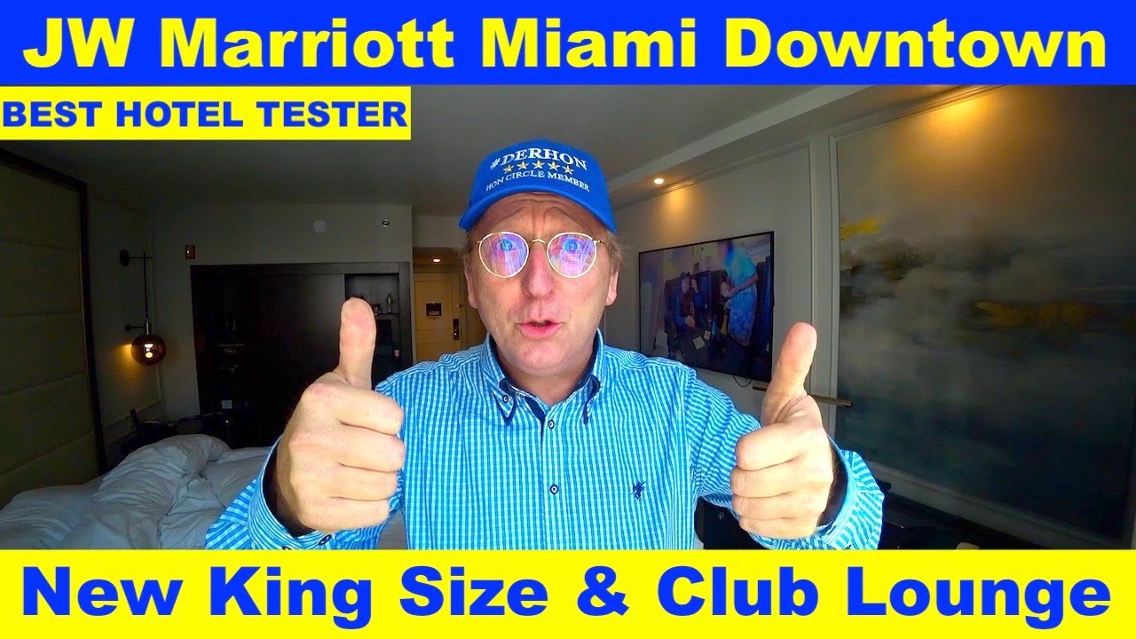 JW Marriott Miami Downtown (Review & Tour of Room) The Hotel Inspector #hotelinspector
