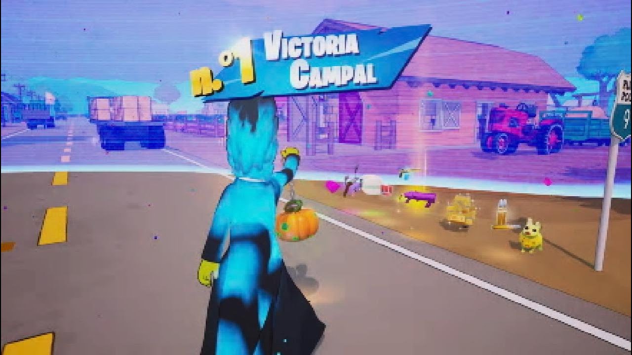 Fartnite - Bruja Marge en busca de niños para comerselos ó en su defecto ganar la partida