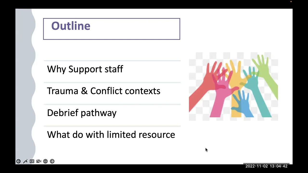 MMF Conflict Cafe: Why Supporting Staff is as important as caring for patients