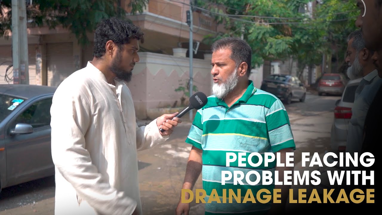 Tolichowki: Residents of Paramount colony complain of years long non-stop drainage leakage