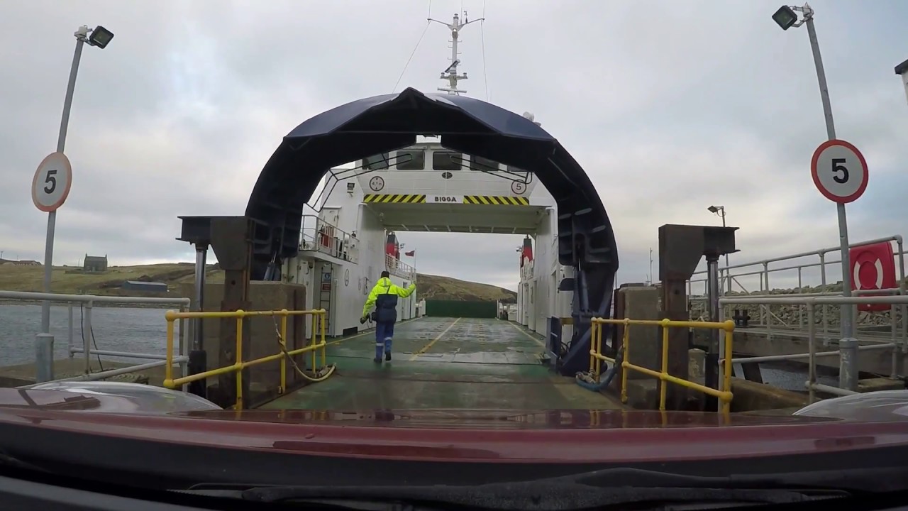 Gutcher Ferry Terminal Yell to Haroldswick Unst.