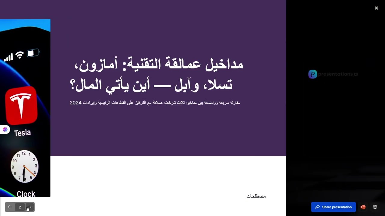 مقارنة بين عمالقة التكنولوجيا :أمازون، تسلا وآبل