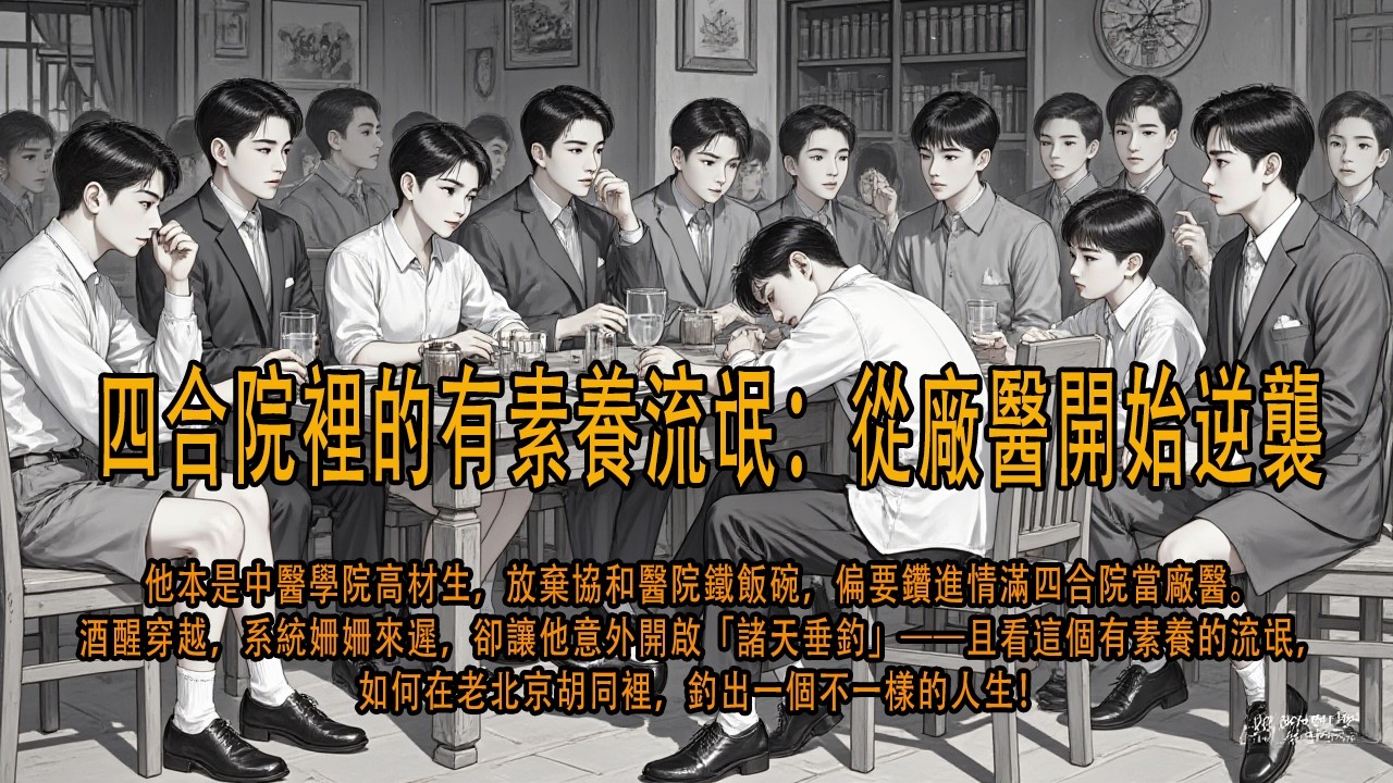 四合院裡的有素養流氓：從廠醫開始逆襲#励志 #故事频道#故事分享#系统    #穿越