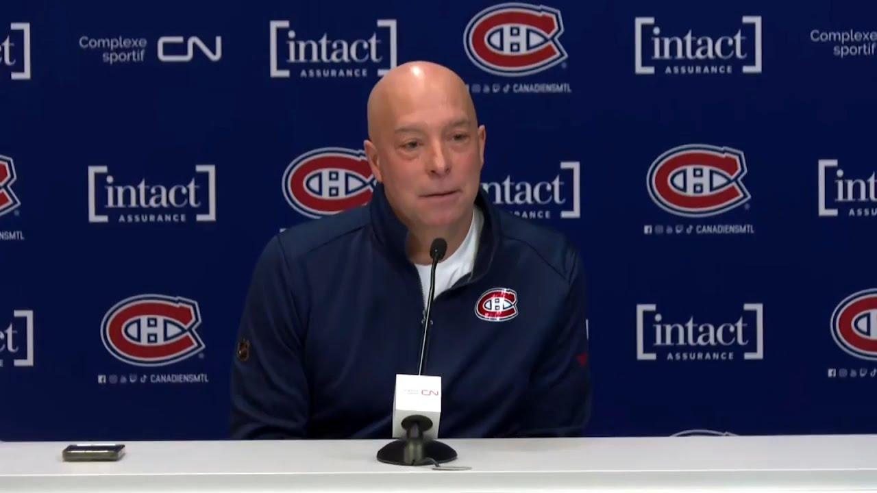 Bilan de mi-saison de Kent Hughes: le point de presse complet