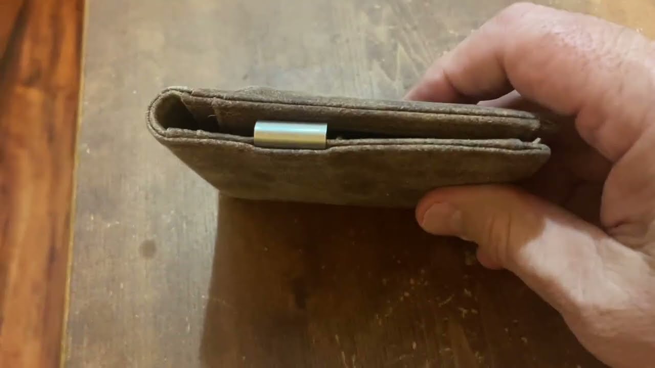Zitahli Vegan Leather Wallet for Men RFID Men's Bifold Wallet with 12 Slots and ID Window