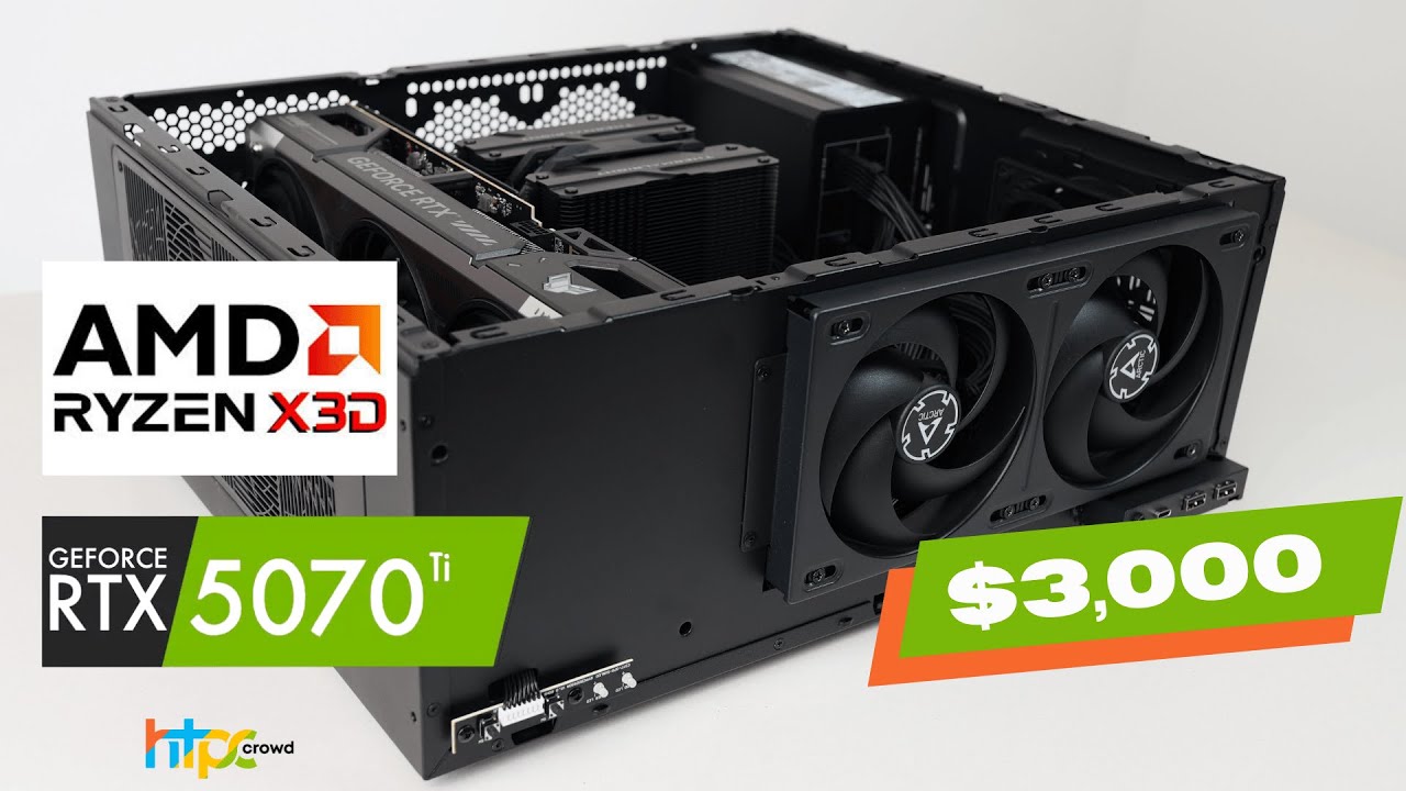 Gaming Home Theater PC Build 2025 &mdash; RTX 5070 Ti + Ryzen 9 9900X3D | Gaming and Content Creation
